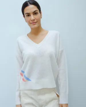 360 Nova knit in white grey multi