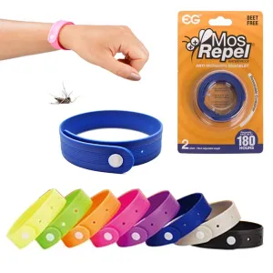 4 Pc Anti Mosquito Insect Pest Bugs Repellent Repeller Wrist Bracelet Band