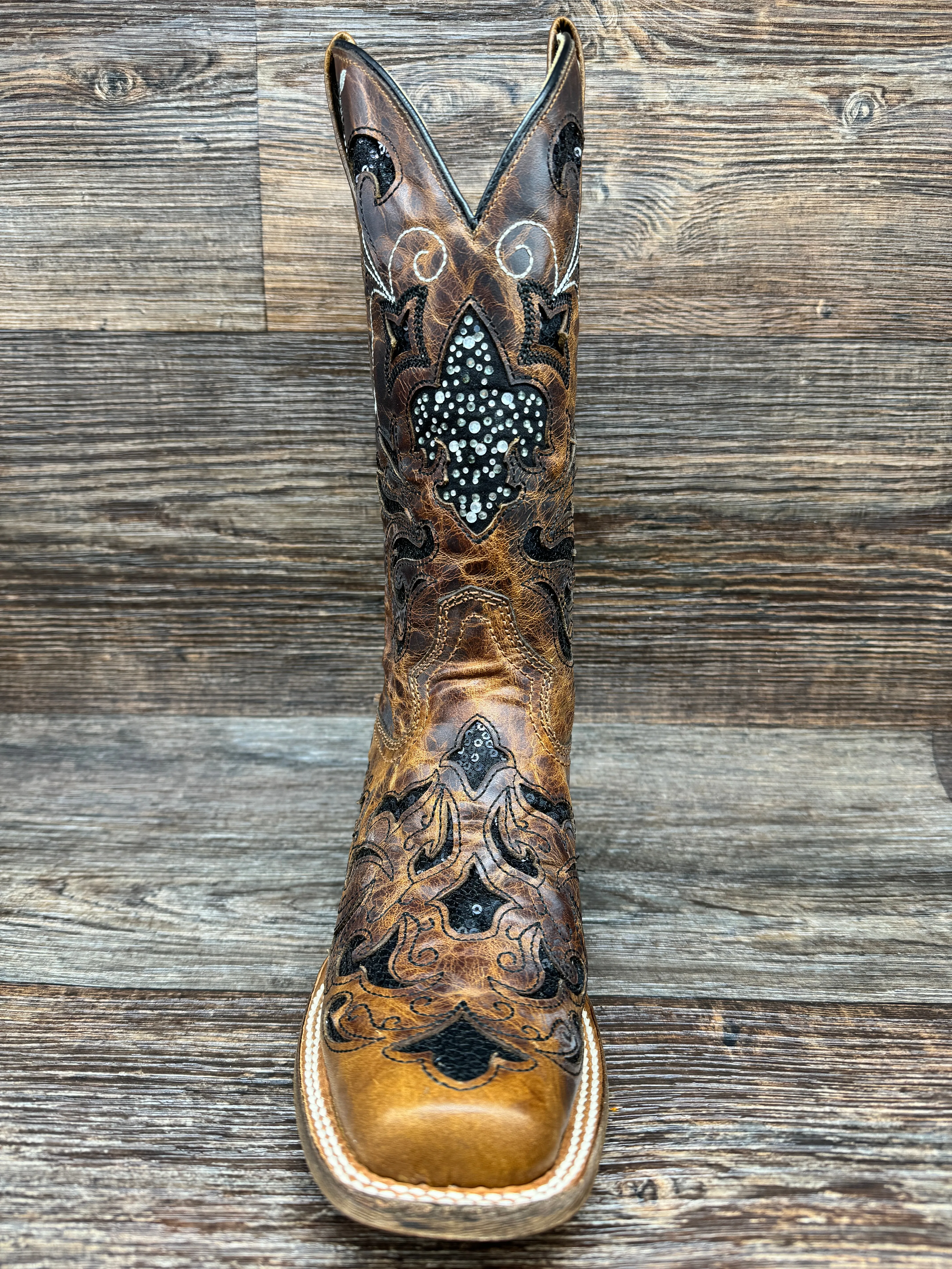 A2840 Women's Square Toe Western Boot by Corral