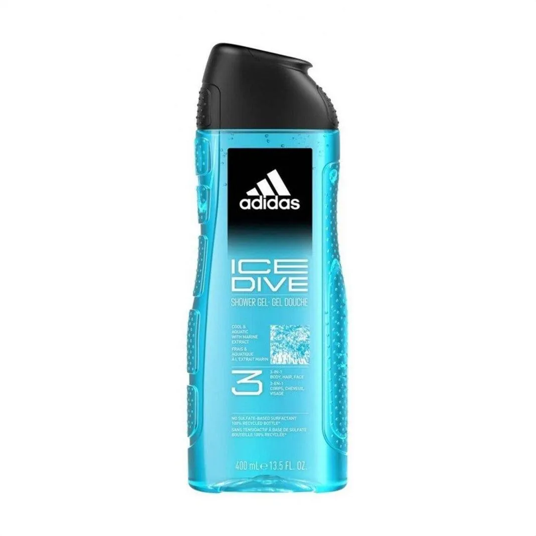 Adidas Ice Dive 3In1 Shower Gel 400ml