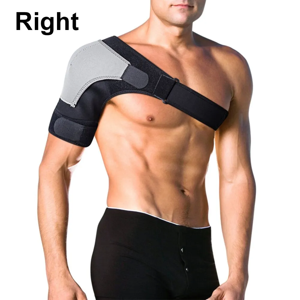 Adjustable Shoulder Brace Compression Wrap Strap for Torn Rotator Cuff Injuries