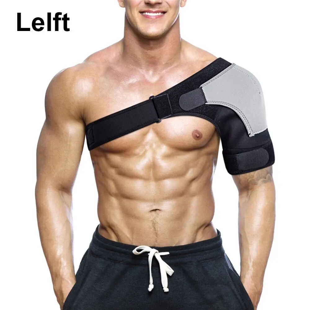 Adjustable Shoulder Brace Compression Wrap Strap for Torn Rotator Cuff Injuries