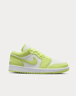Air Jordan 1 Low SE Summit White / Limelight Low Top Sneakers