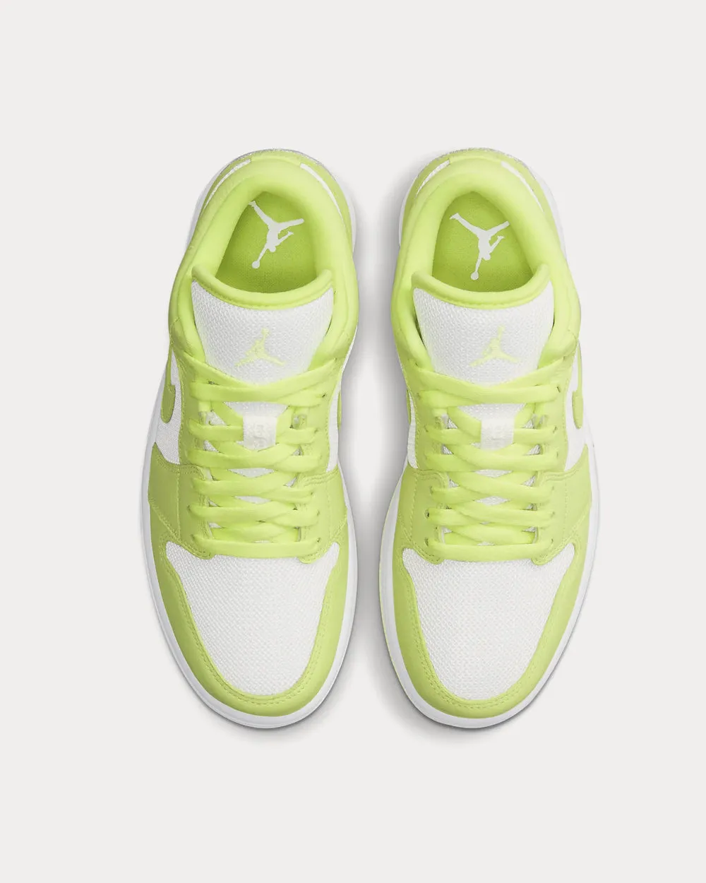 Air Jordan 1 Low SE Summit White / Limelight Low Top Sneakers