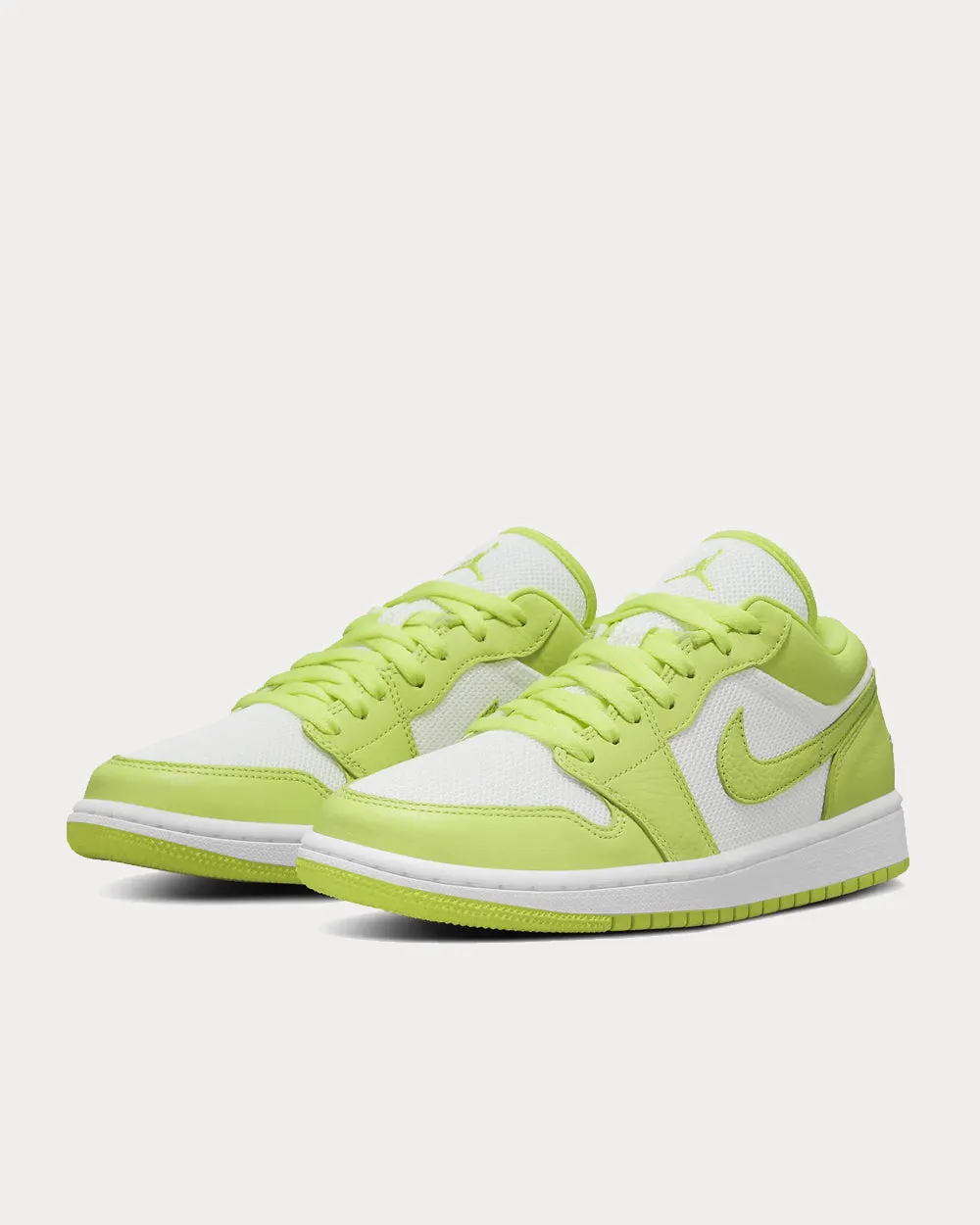 Air Jordan 1 Low SE Summit White / Limelight Low Top Sneakers