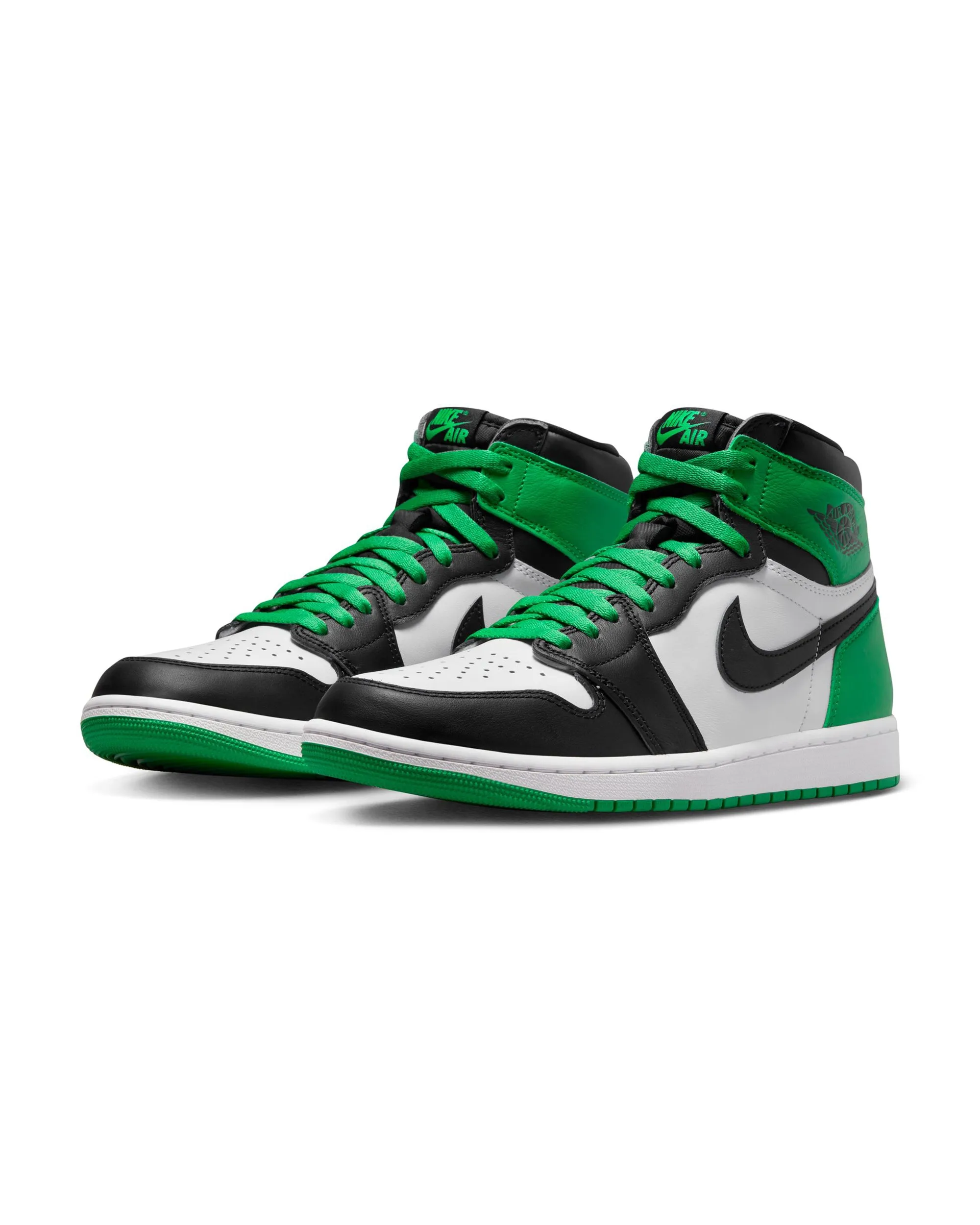 Air Jordan 1 Retro High OG - Black / Lucky Green / White