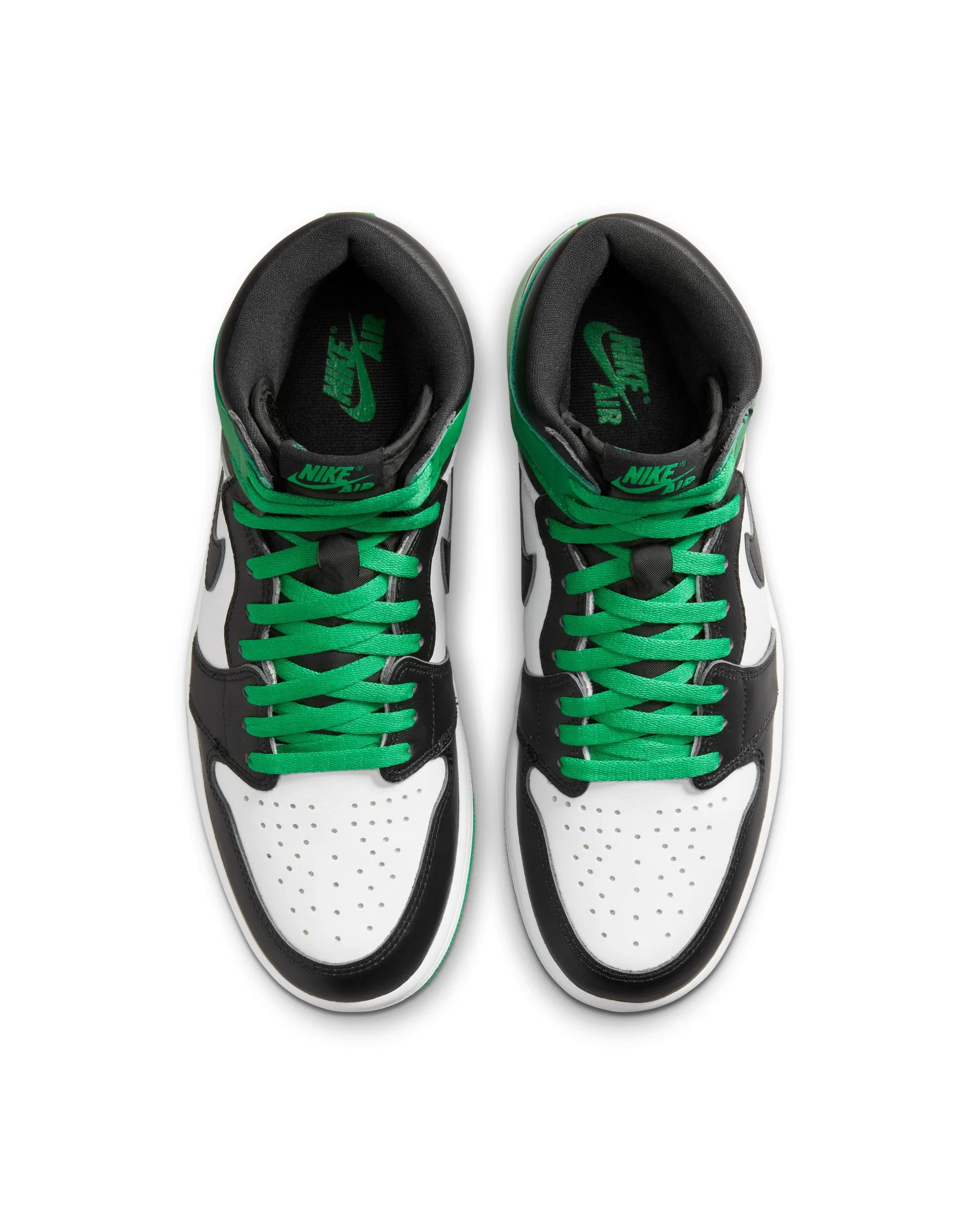 Air Jordan 1 Retro High OG - Black / Lucky Green / White