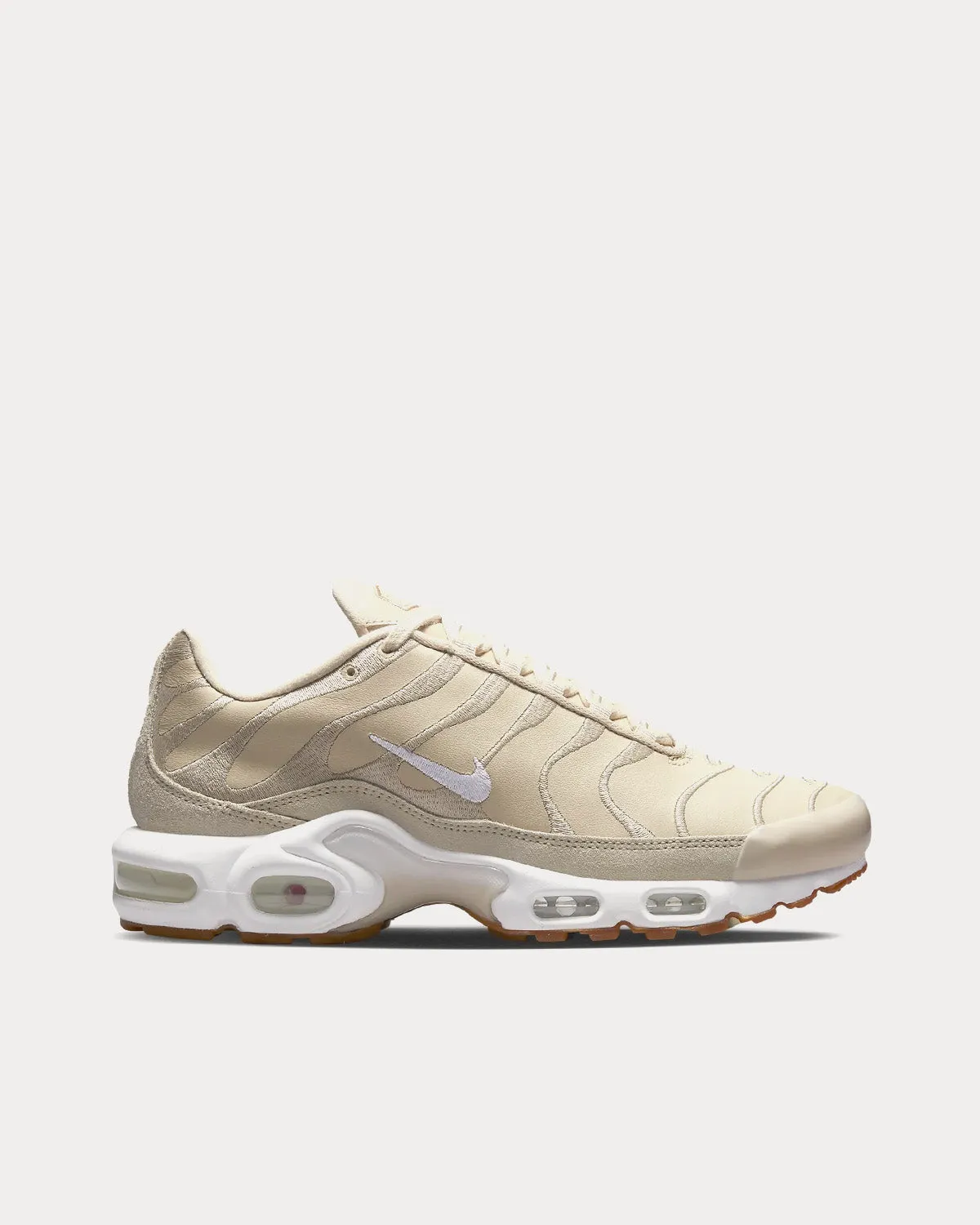 Air Max Plus PRM Vachetta Tan / Sand Drift / Gum Medium Brown / White Low Top Sneakers