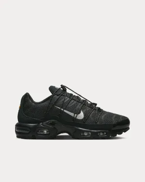 Air Max Plus Utility Black / White / Metallic Silver Low Top Sneakers