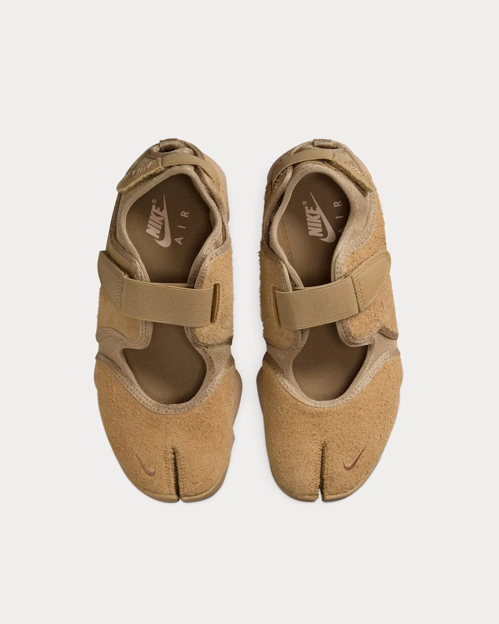 Air Rift Suede Parachute Beige / Hemp Slip On Sneakers
