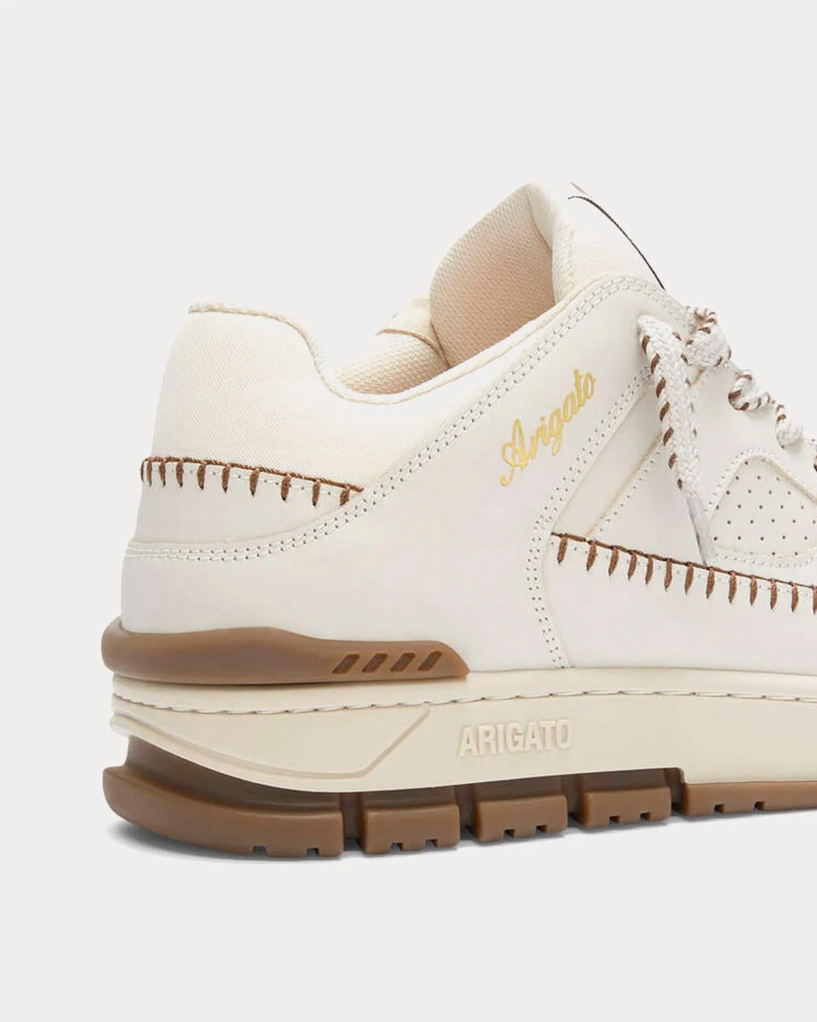 Area Lo Stitch Beige / Beige Low Top Sneakers