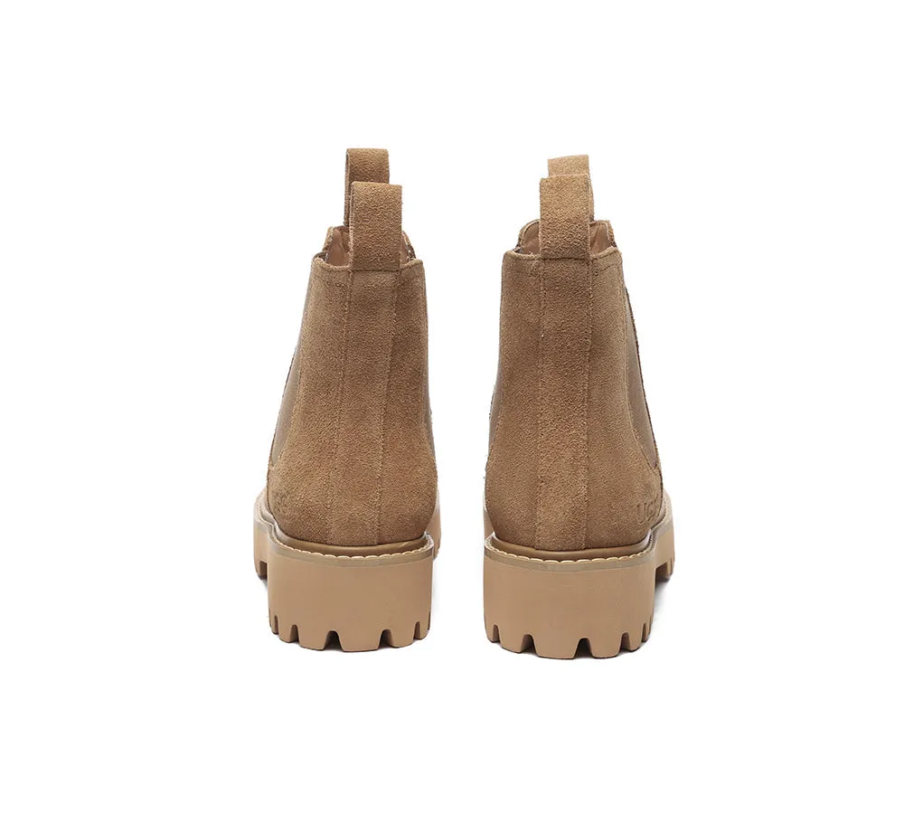 AUSTRALIAN SHEPHERD® UGG Boots Chelsea Block Heel Chana