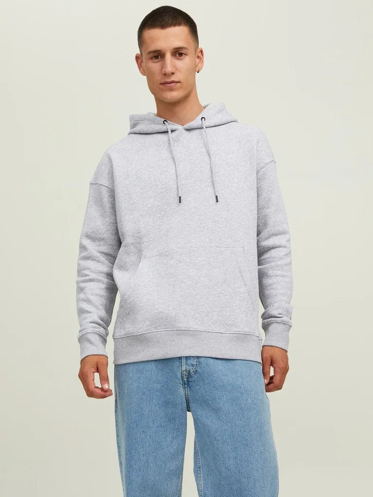 Basic Hooded Sweatshirt - Light Grey