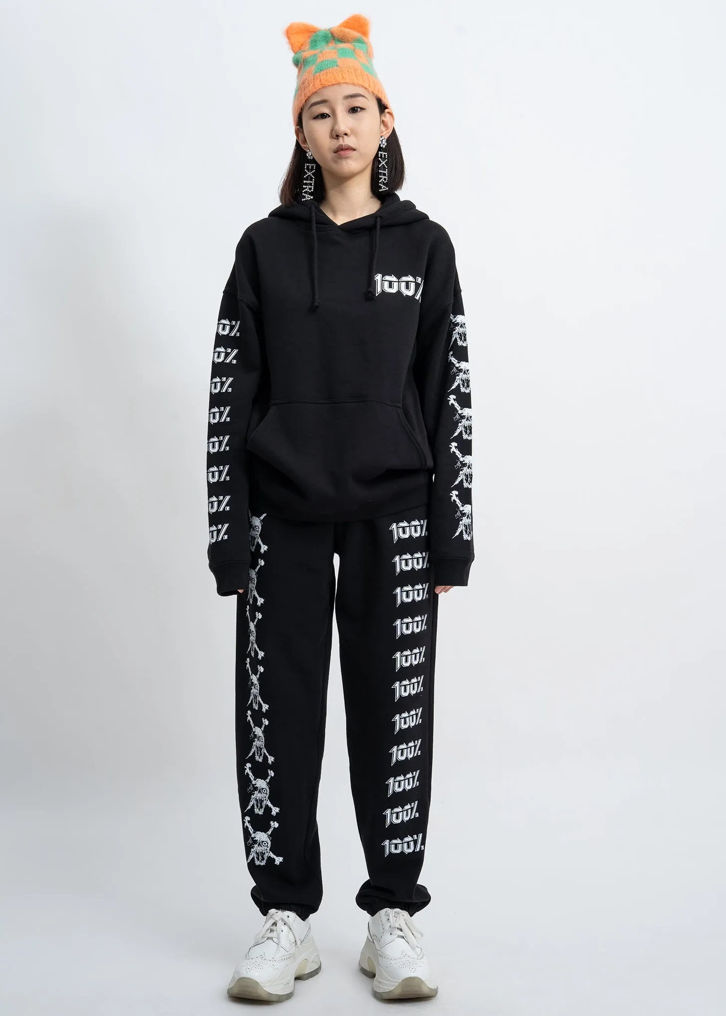 Black 100% Hoodies