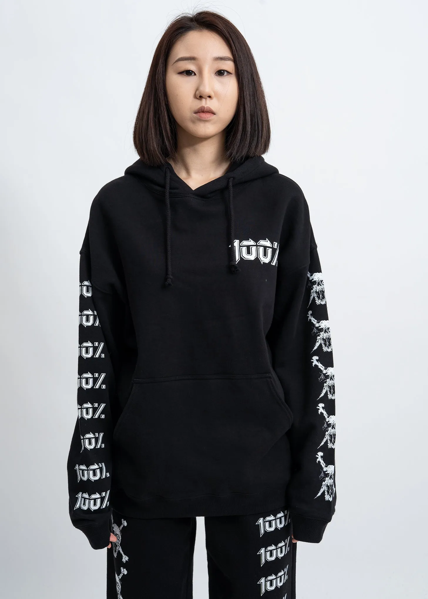 Black 100% Hoodies