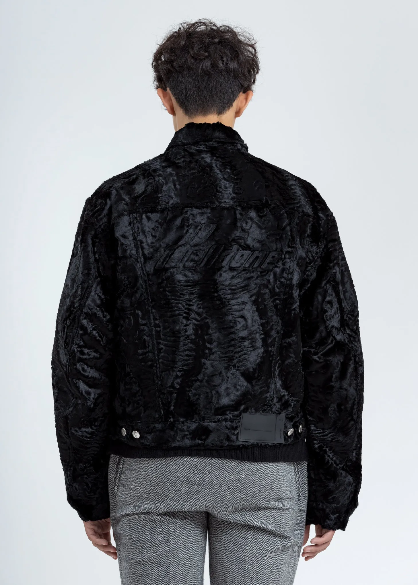 Black Faux Fur Jacket