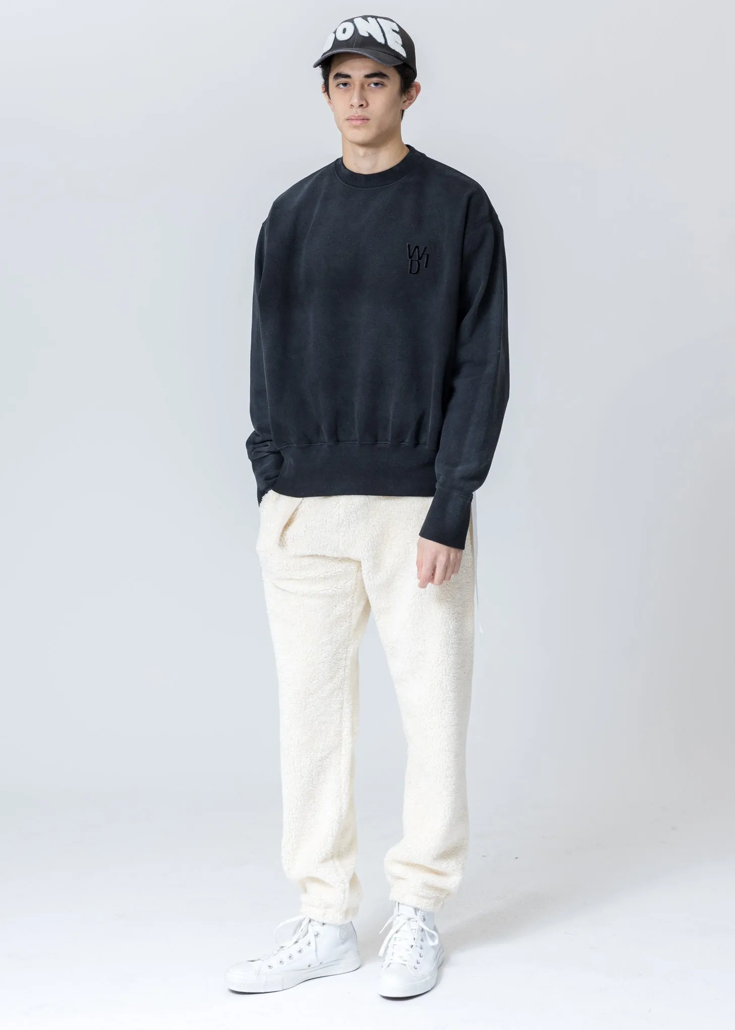 Black Glow In The Dark Teddy Sweater
