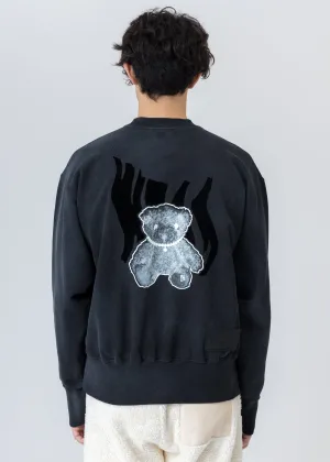Black Glow In The Dark Teddy Sweater