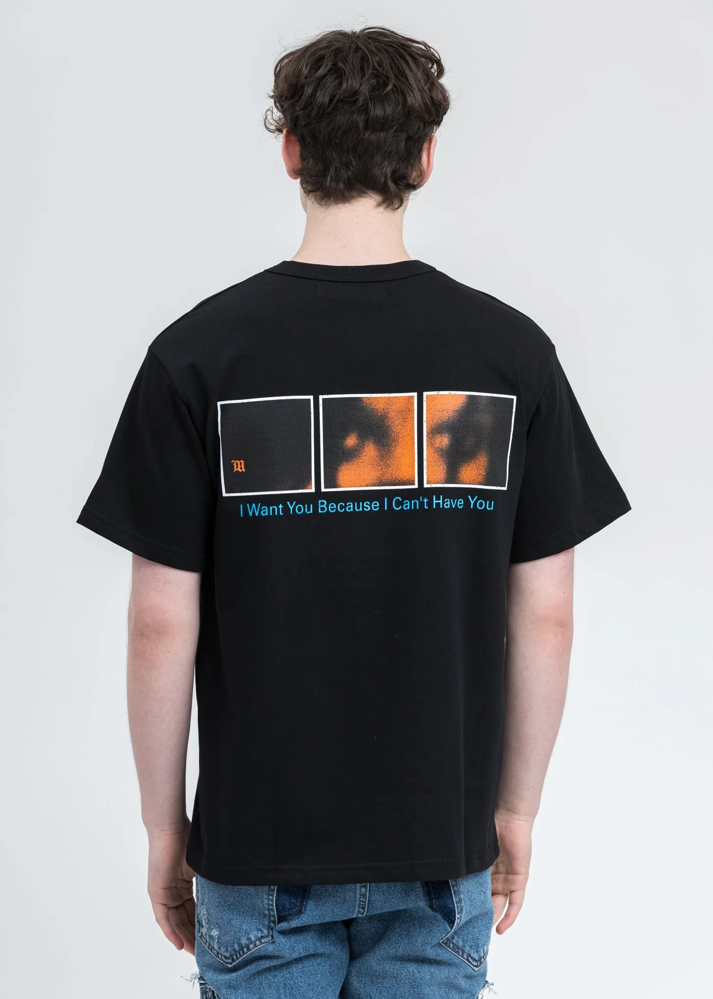 Black I WANT YOU T-Shirt