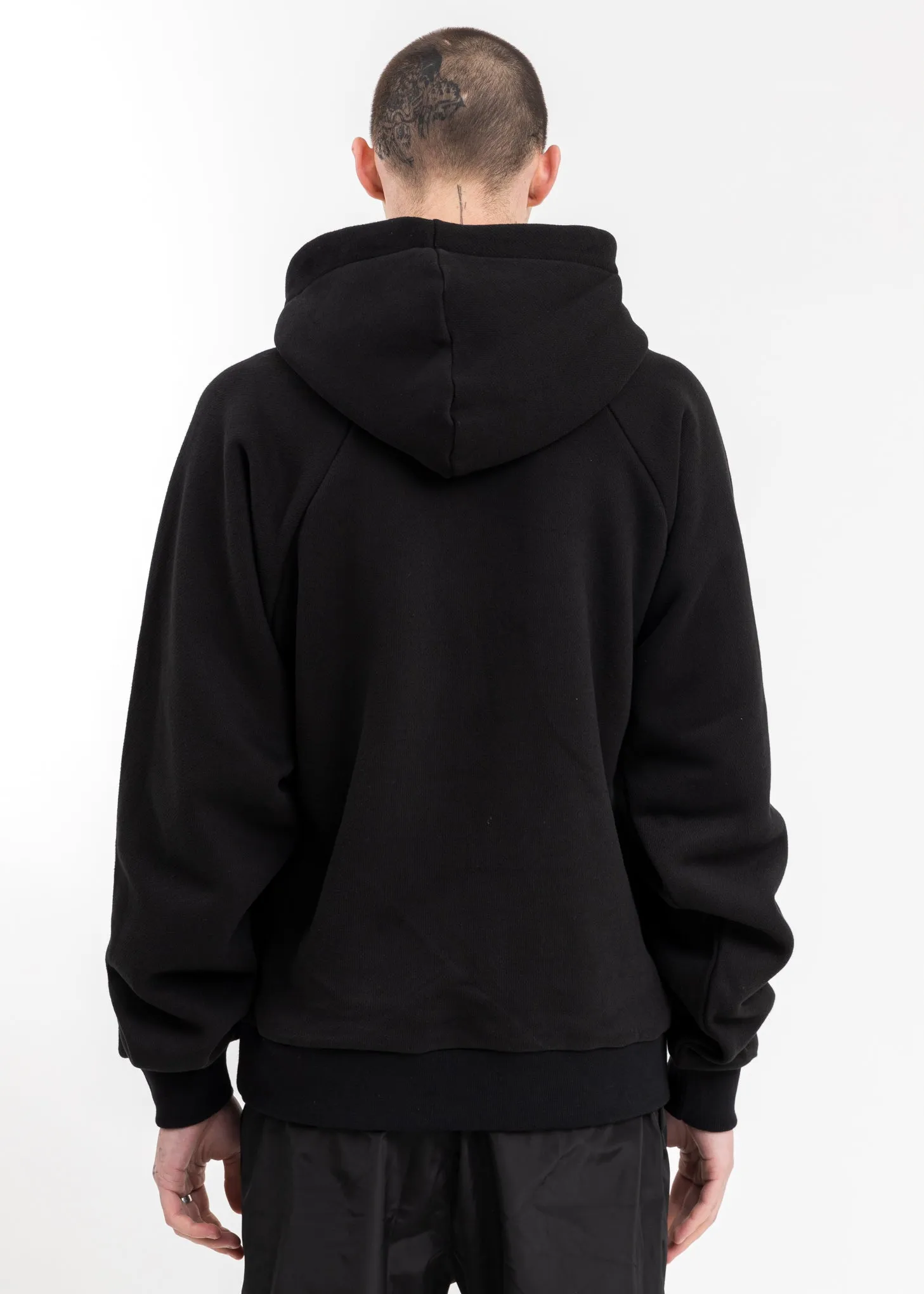 Black Logo Hoodie w Carabiner
