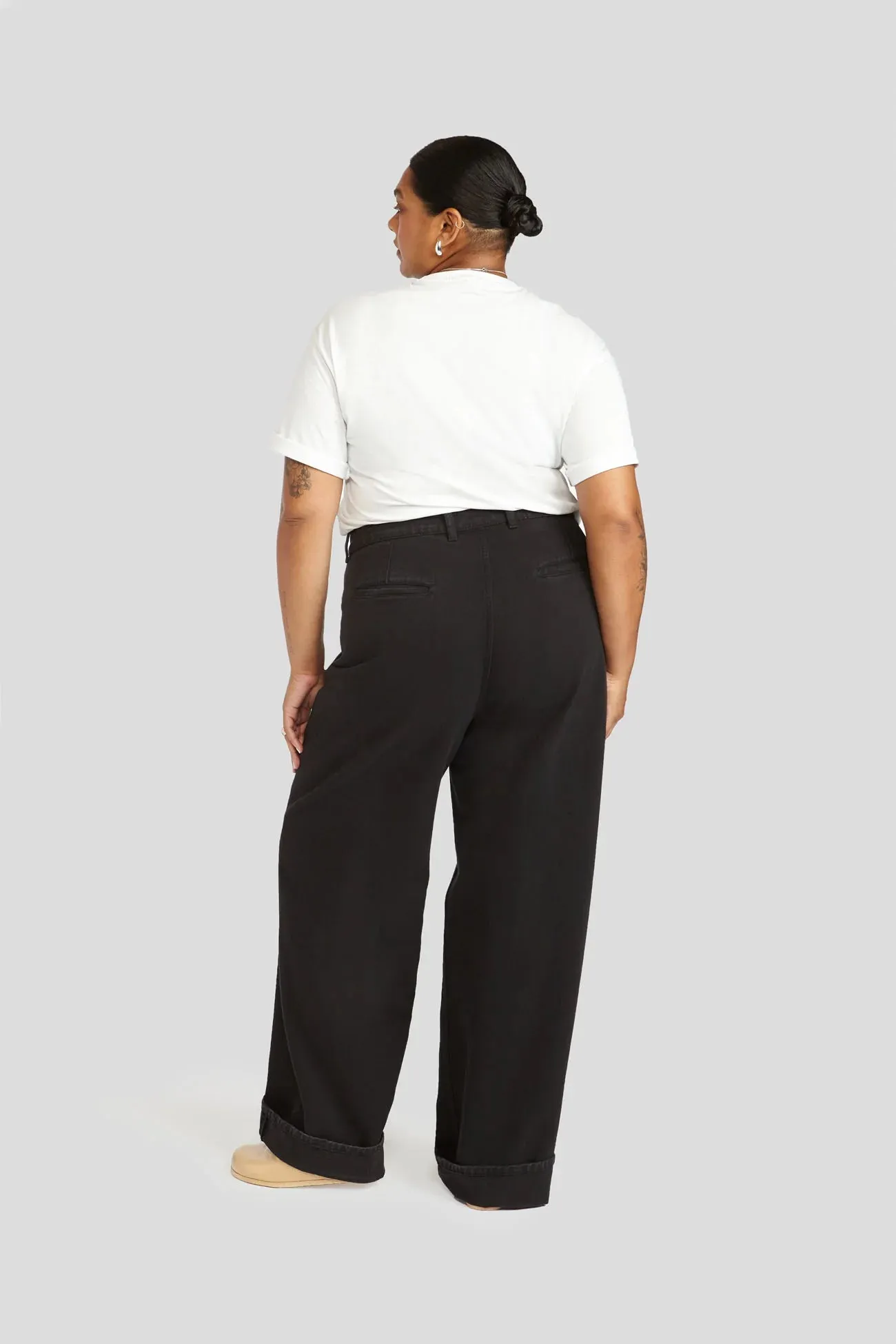 Black Noel Denim Trouser