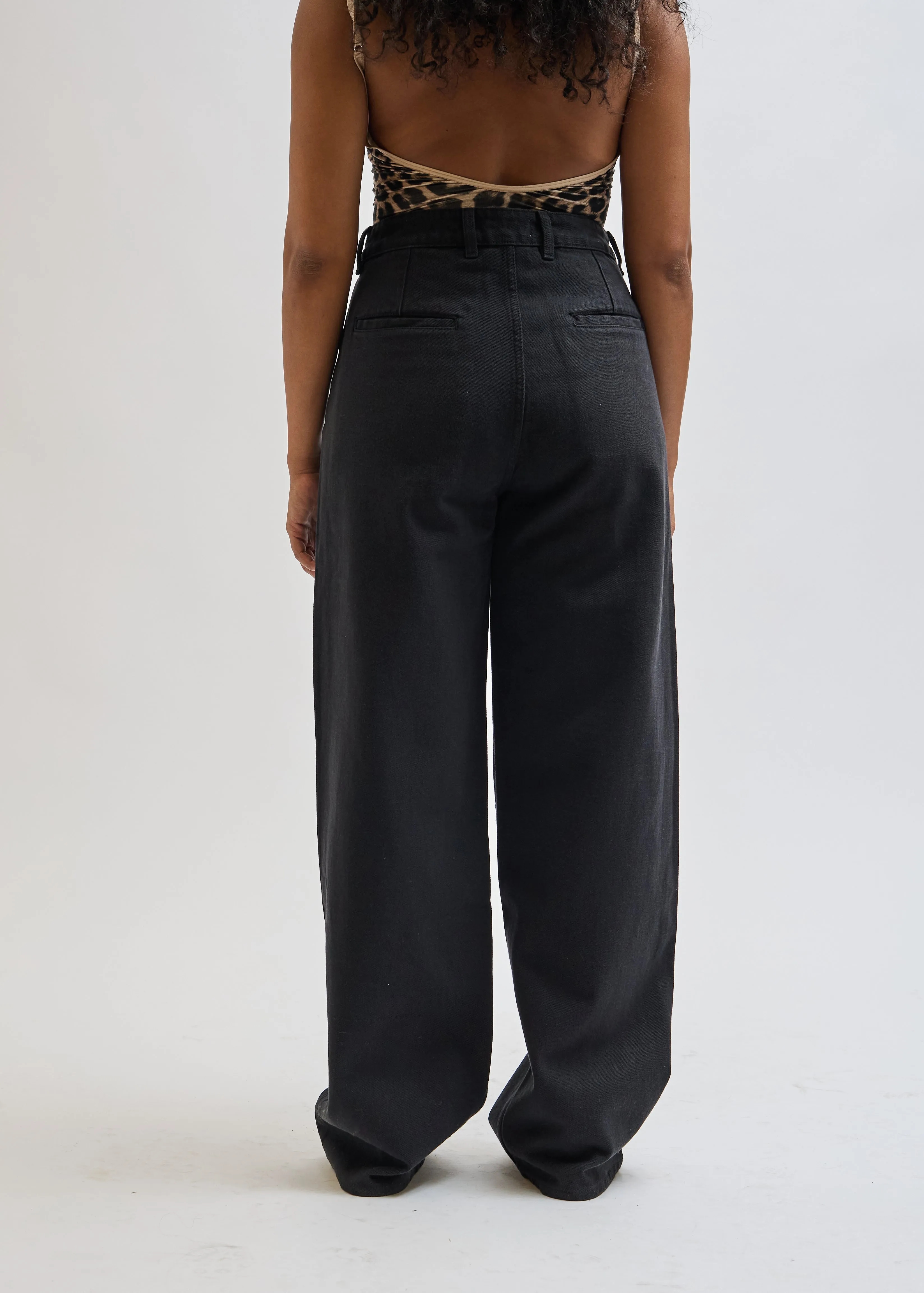 Black Noel Denim Trouser