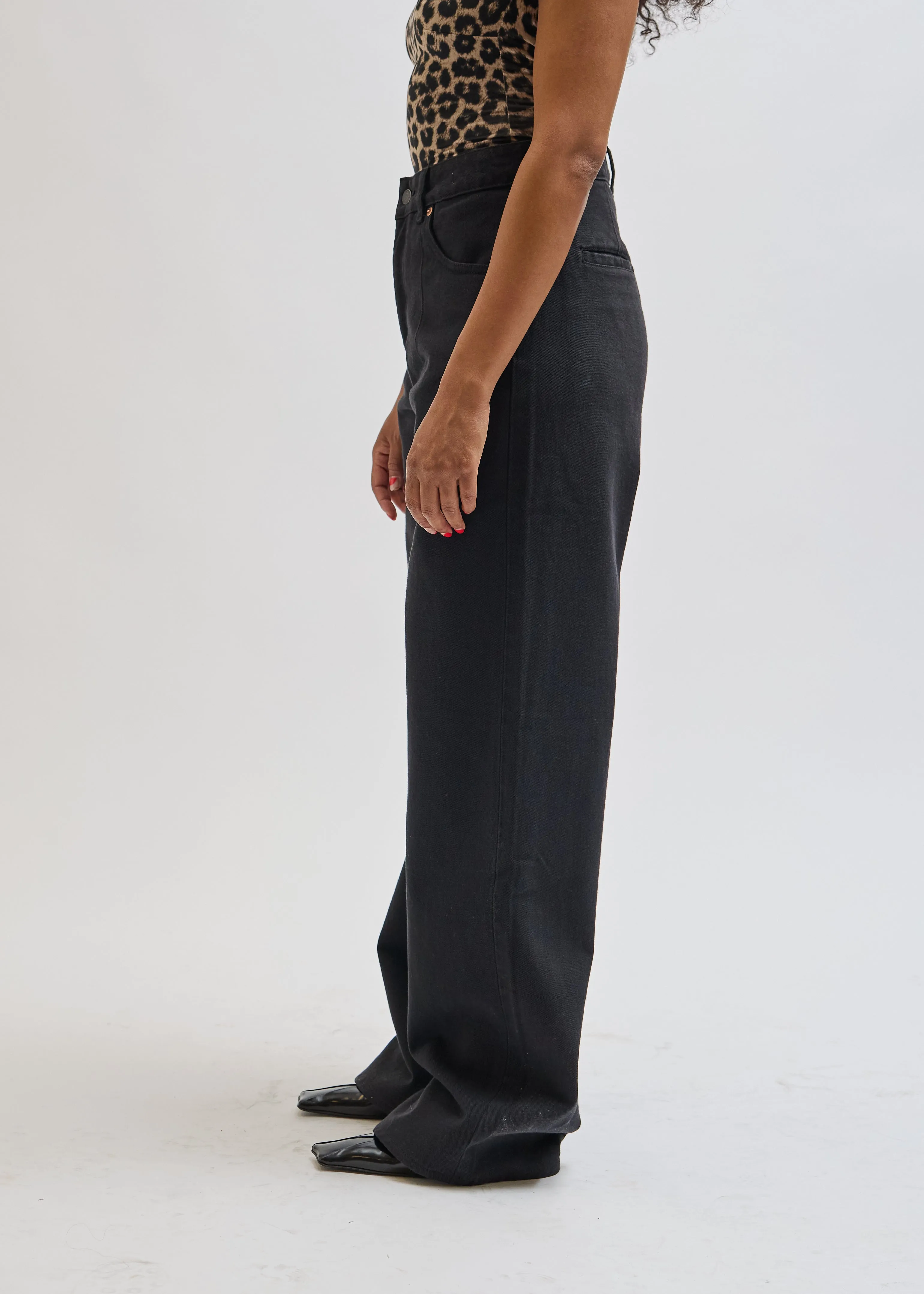 Black Noel Denim Trouser