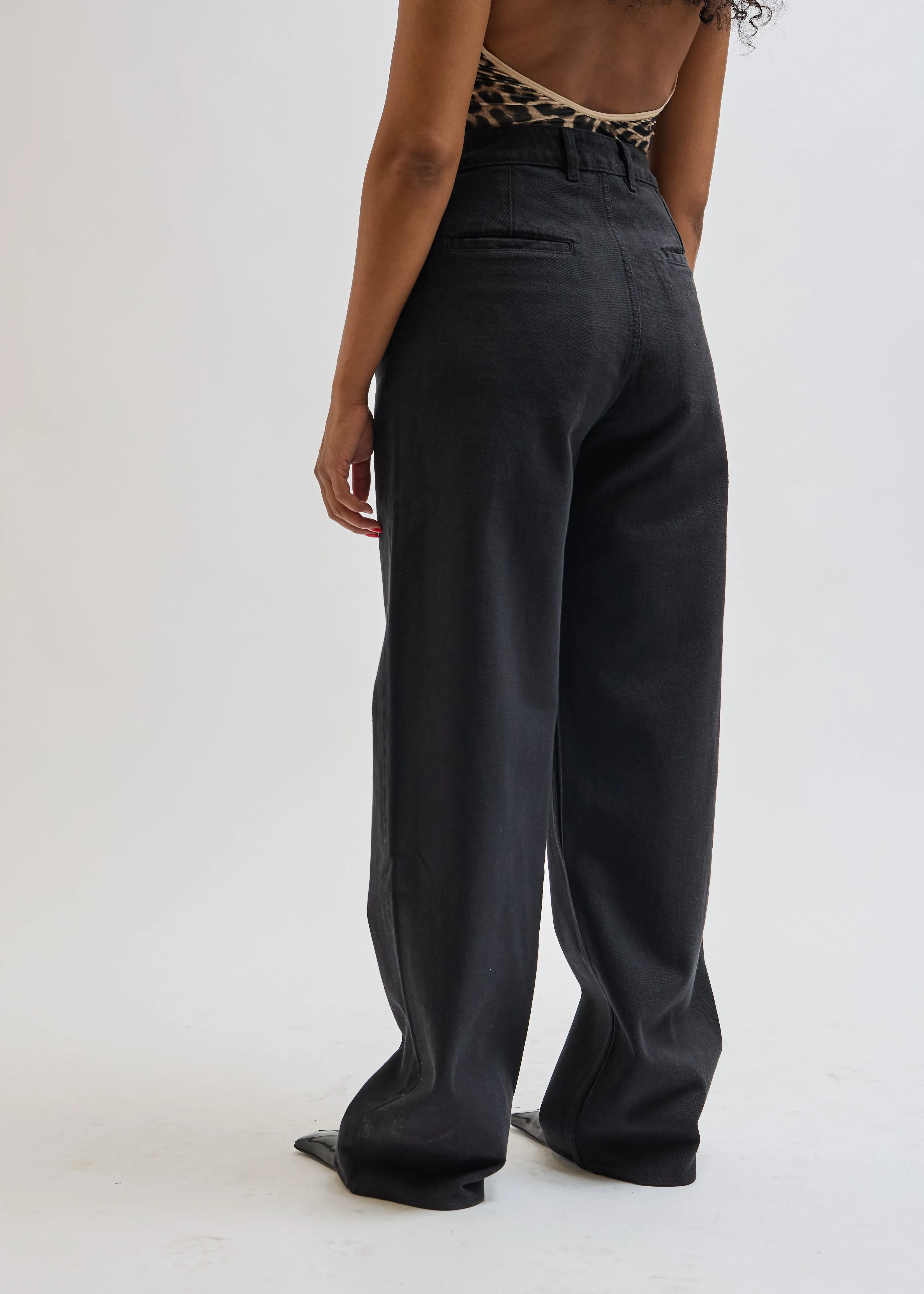 Black Noel Denim Trouser