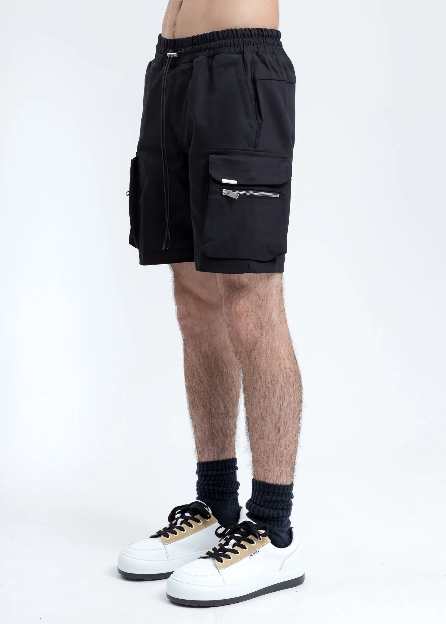 Black Relaxed Short