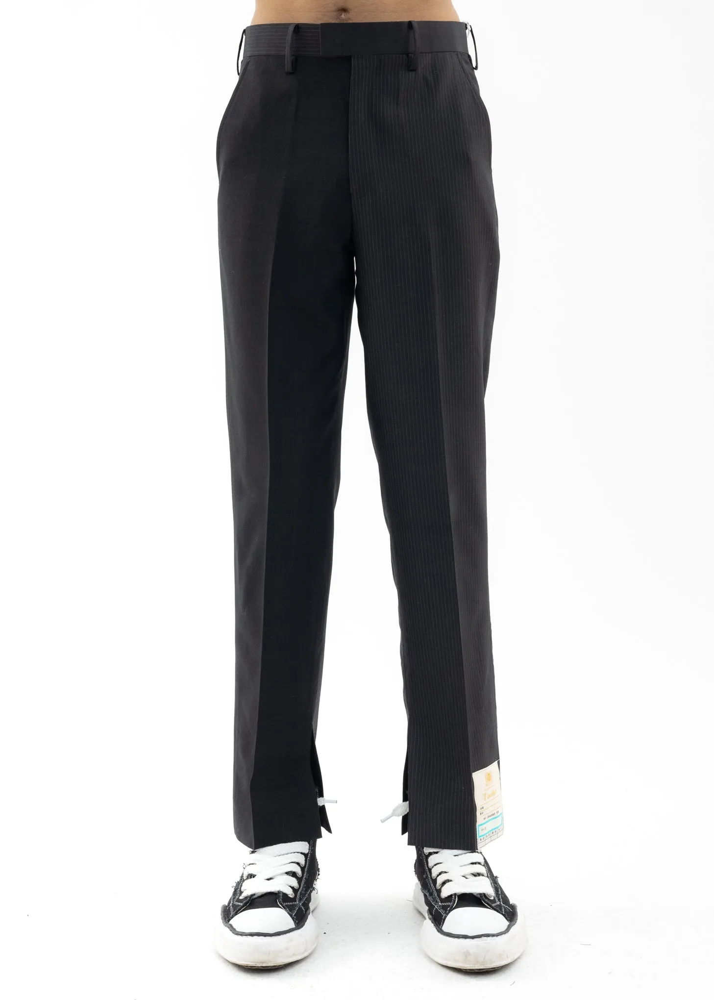 Black UPCYCLE OVERDYED Pants