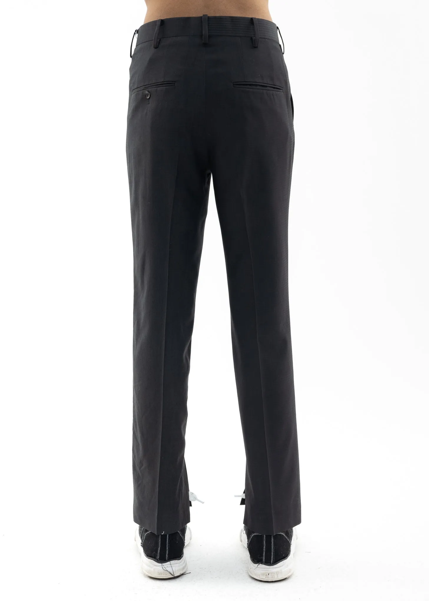 Black UPCYCLE OVERDYED Pants