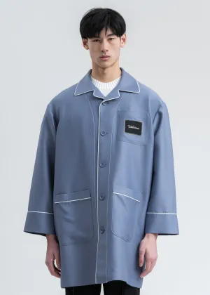 Blue Pyjama Coat
