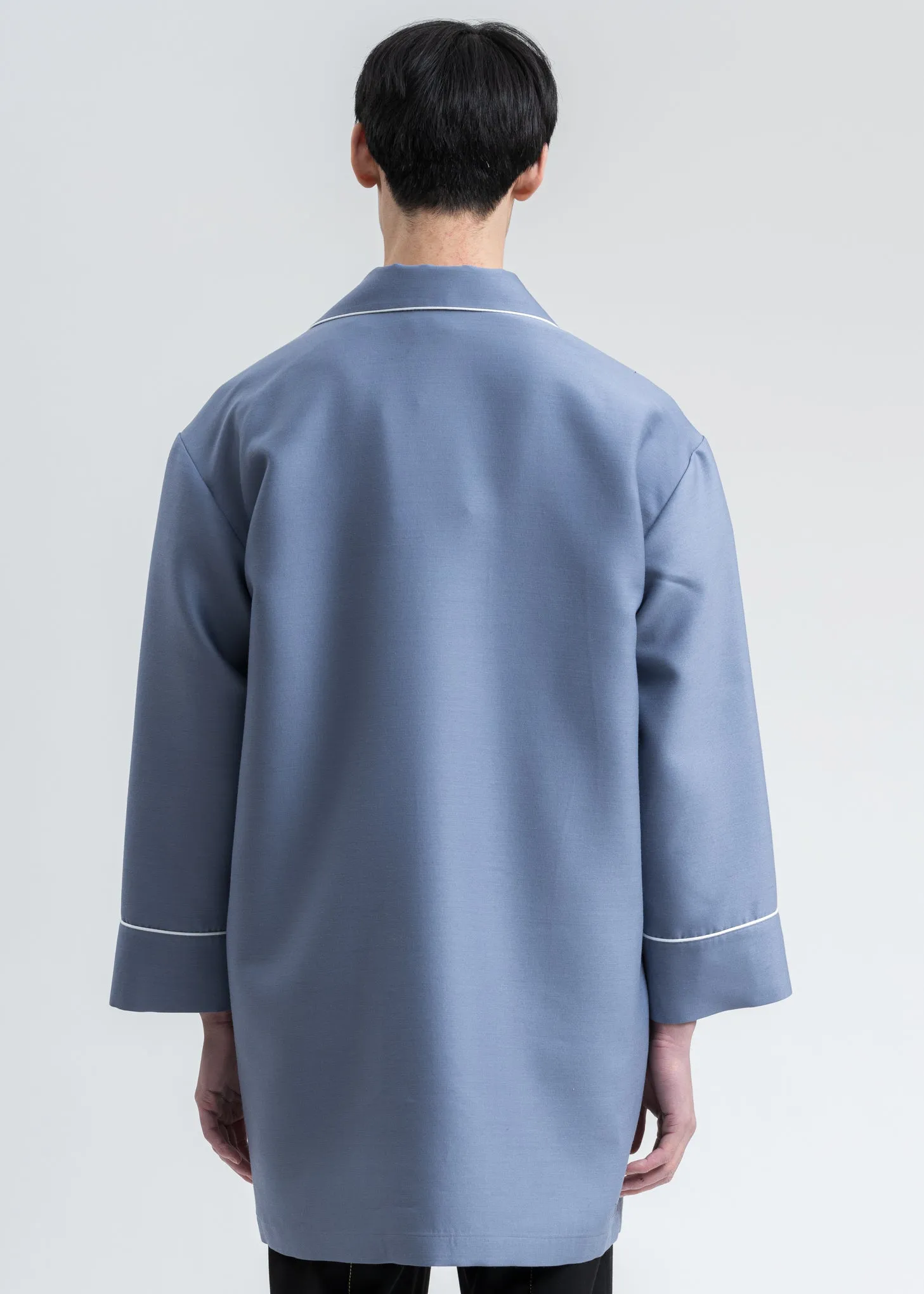 Blue Pyjama Coat