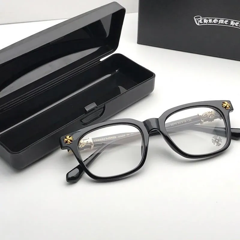 Bold Chrome Heart Glasses - Stylish Light Blocking and Anti-Dust Eyewear, Unisex Fashion Accessories Clear Durable