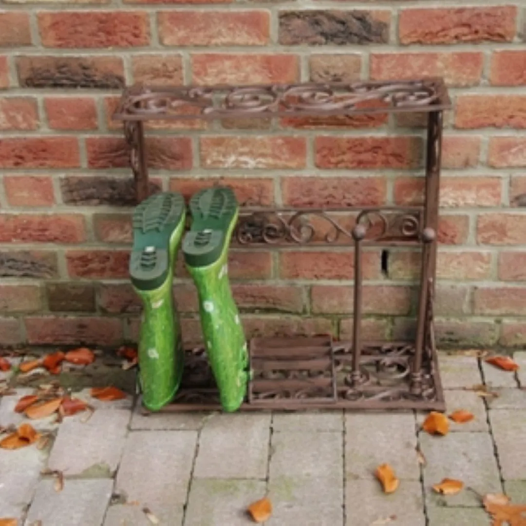 Boot Rack - Cast Iron Small (60 x 23 x 60cm)