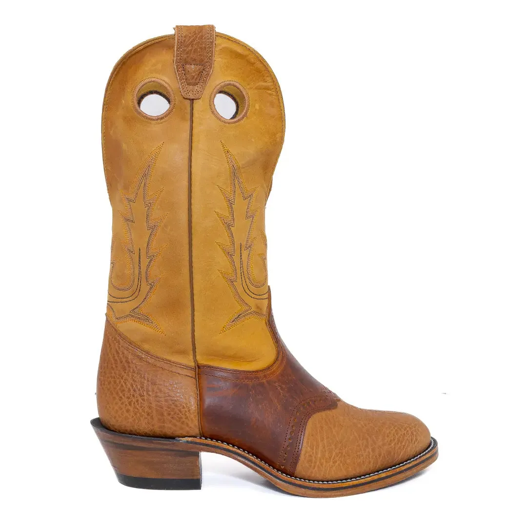 Boulet Men's Bullhide Round Toe Cowboy Boot