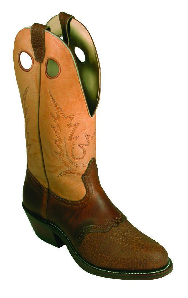 Boulet Men's Bullhide Round Toe Cowboy Boot