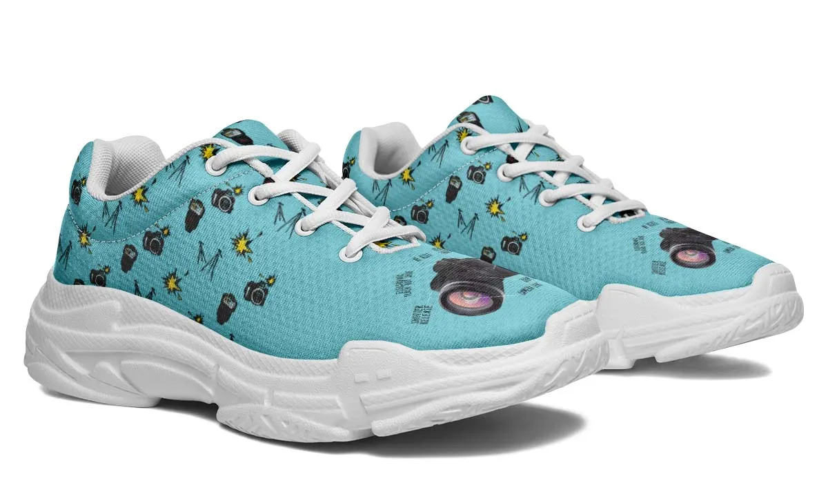 Camera Diagram Chunky Sneakers