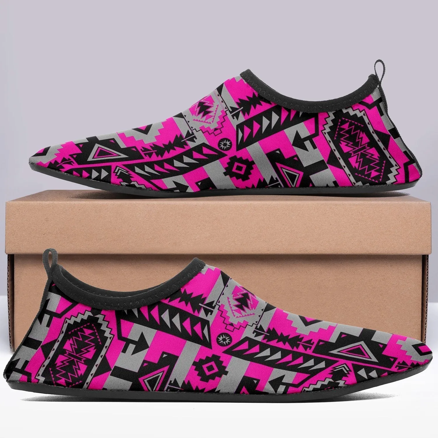 Chiefs Mountain Sunset Sockamoccs Kid's Sockamoccs Slip On Shoes