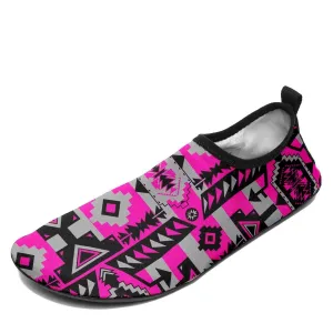 Chiefs Mountain Sunset Sockamoccs Kid's Sockamoccs Slip On Shoes