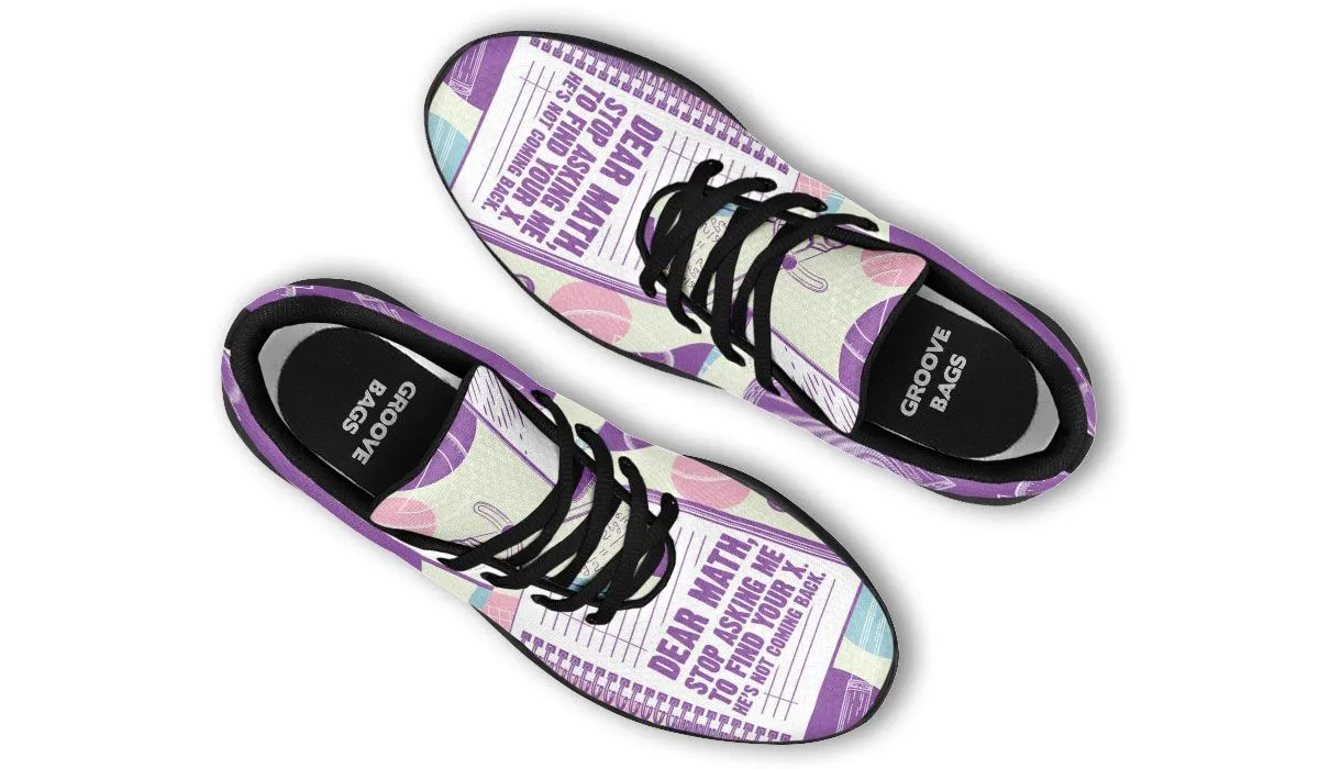 Dear Math Sneakers