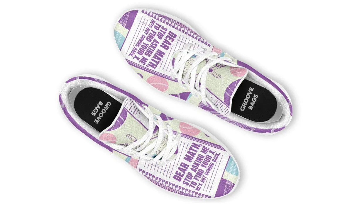 Dear Math Sneakers