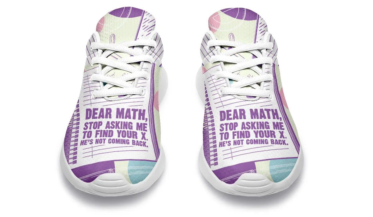 Dear Math Sneakers
