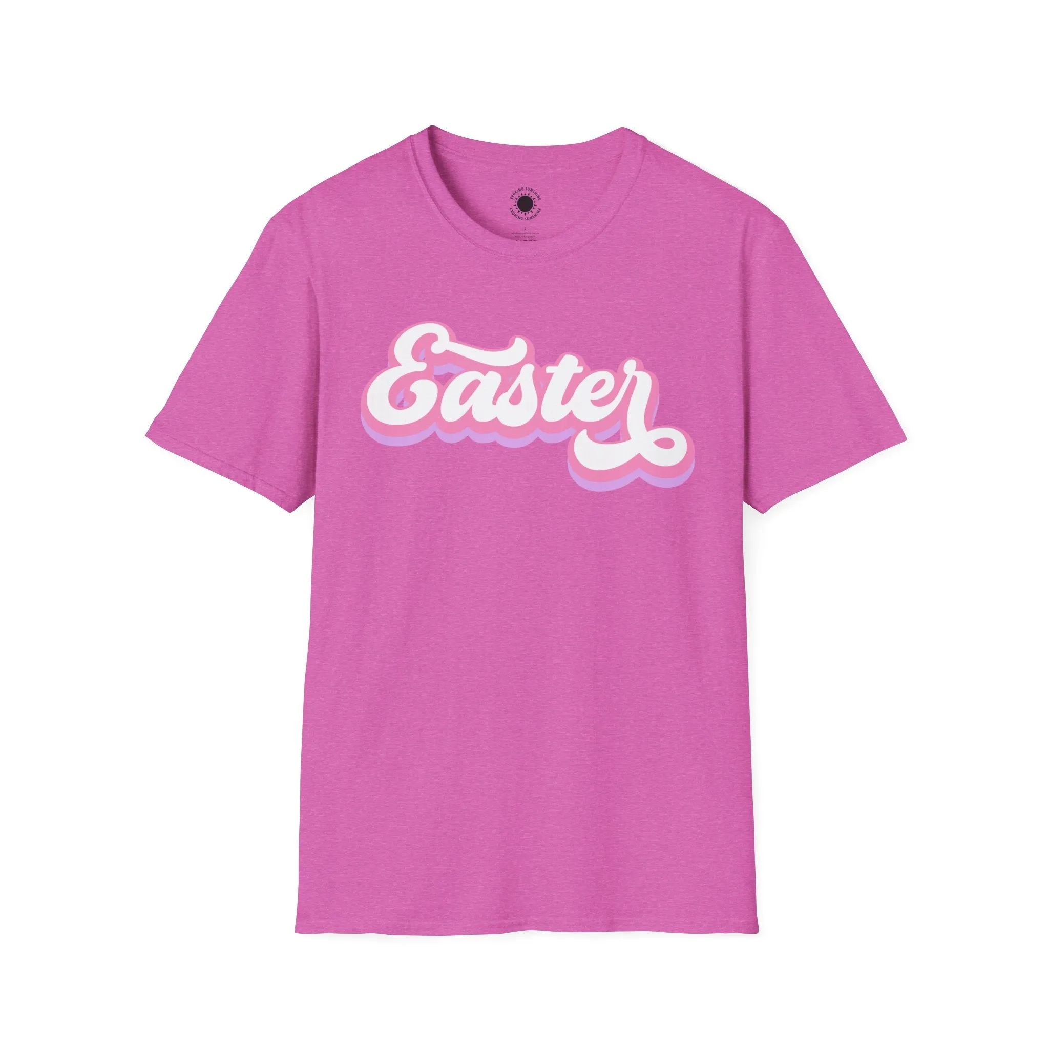 Easter Vibes Unisex Softstyle T-Shirt - Fun Seasonal Graphic Tee