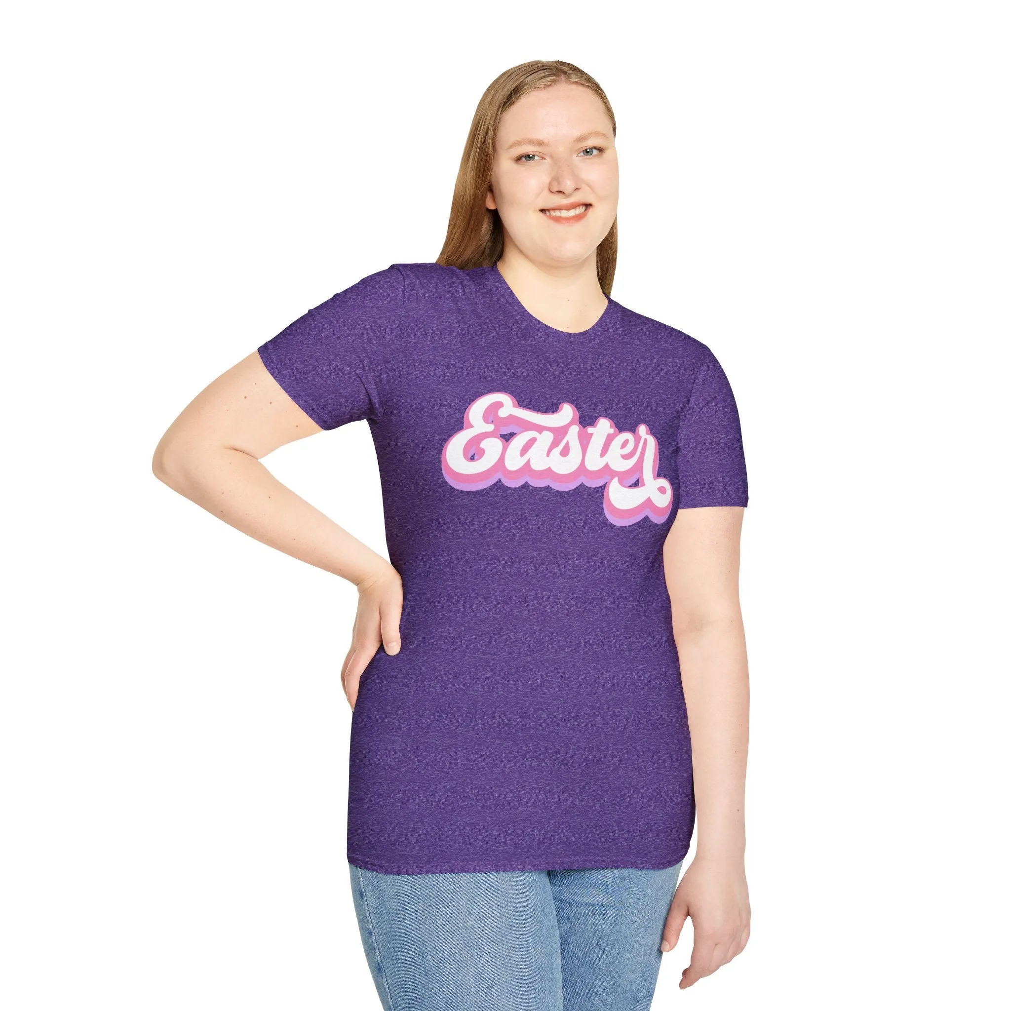 Easter Vibes Unisex Softstyle T-Shirt - Fun Seasonal Graphic Tee