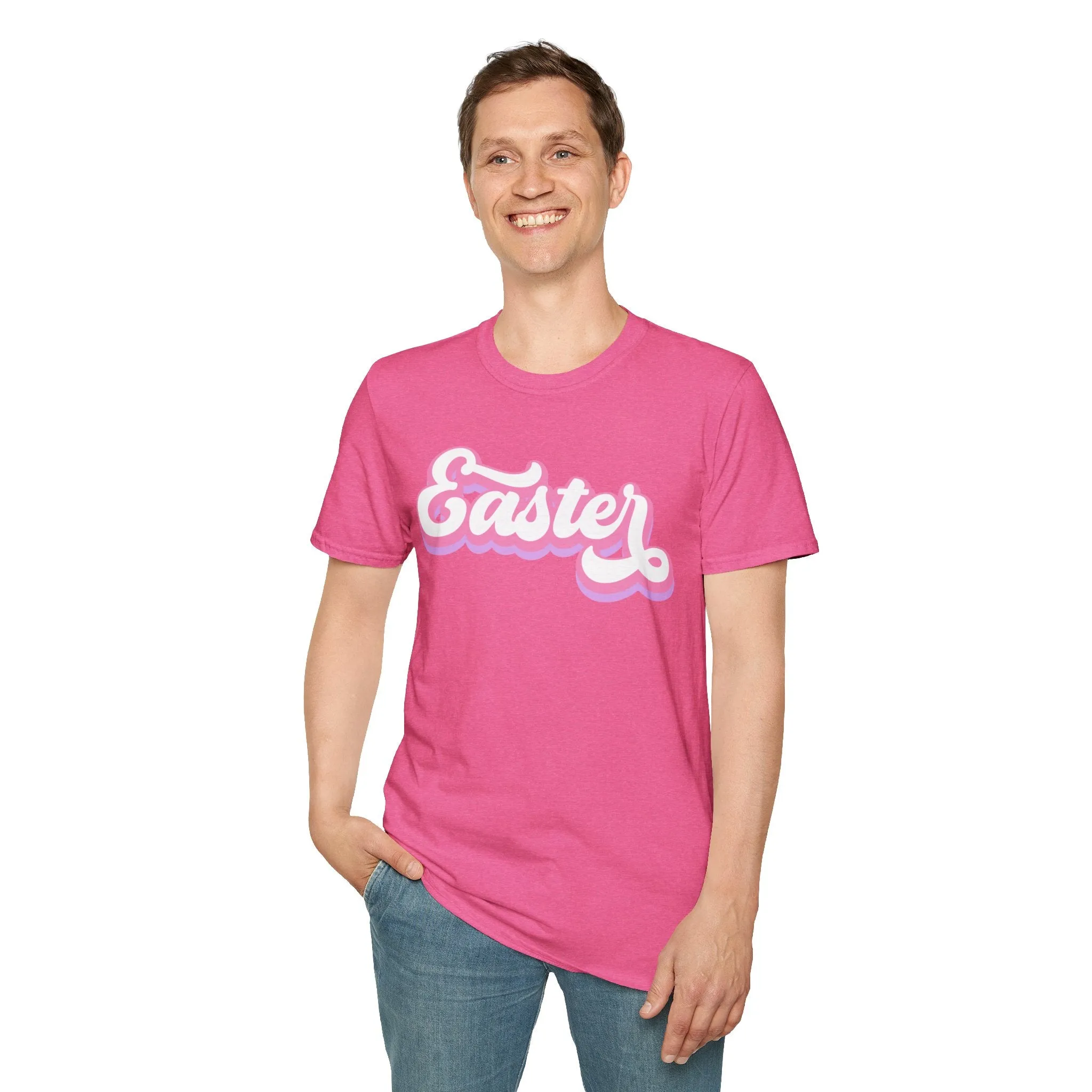 Easter Vibes Unisex Softstyle T-Shirt - Fun Seasonal Graphic Tee