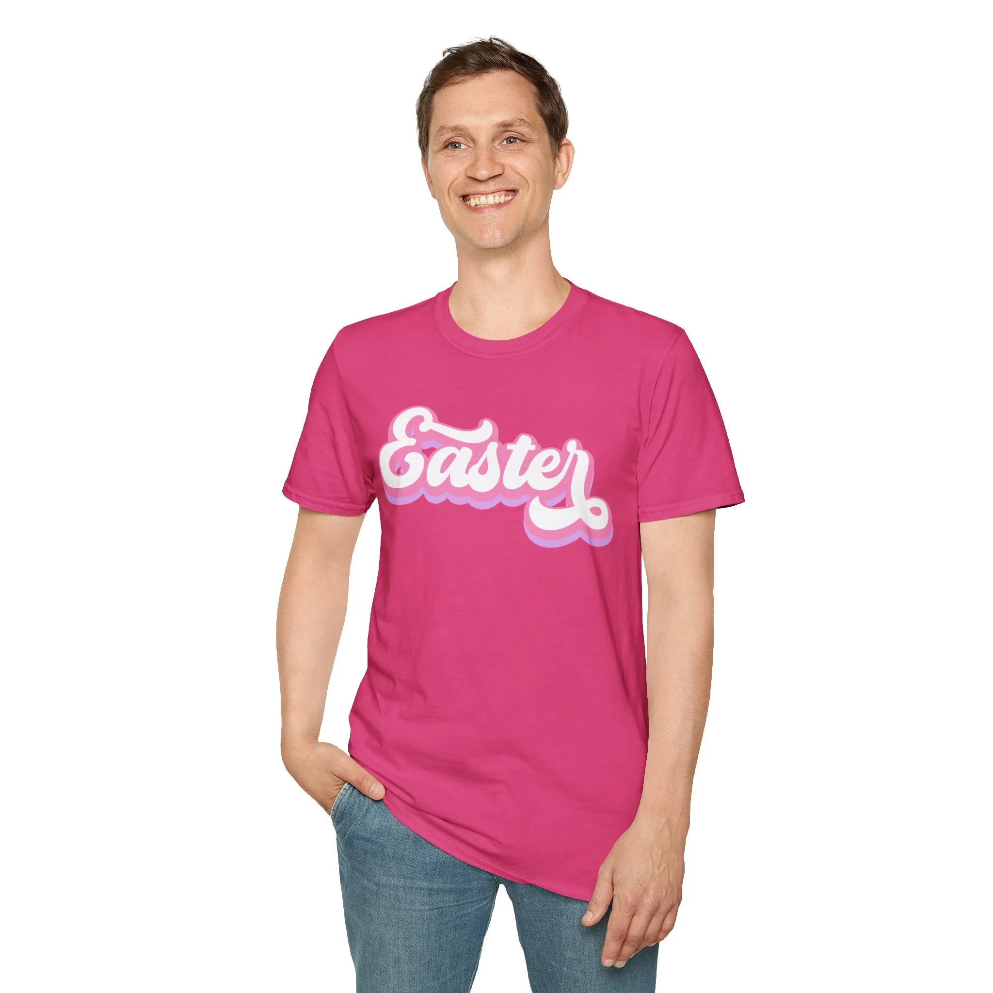 Easter Vibes Unisex Softstyle T-Shirt - Fun Seasonal Graphic Tee