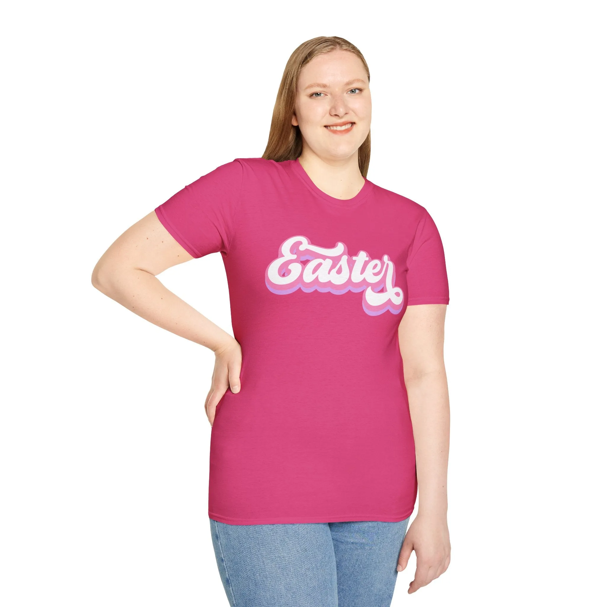 Easter Vibes Unisex Softstyle T-Shirt - Fun Seasonal Graphic Tee