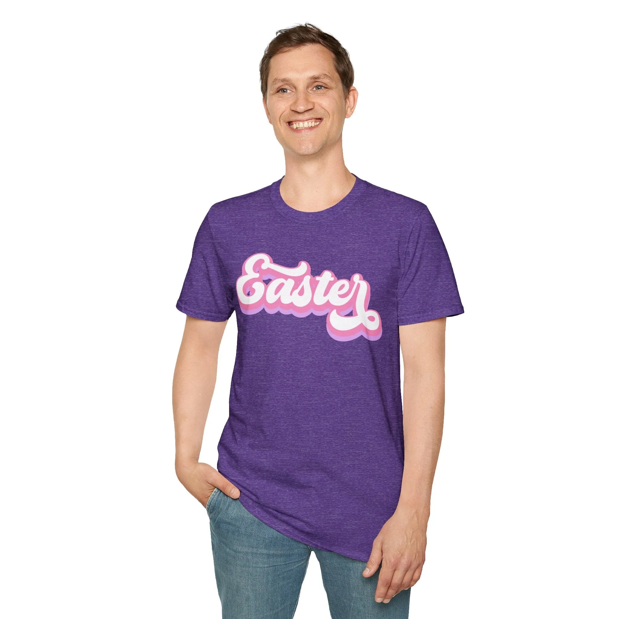 Easter Vibes Unisex Softstyle T-Shirt - Fun Seasonal Graphic Tee