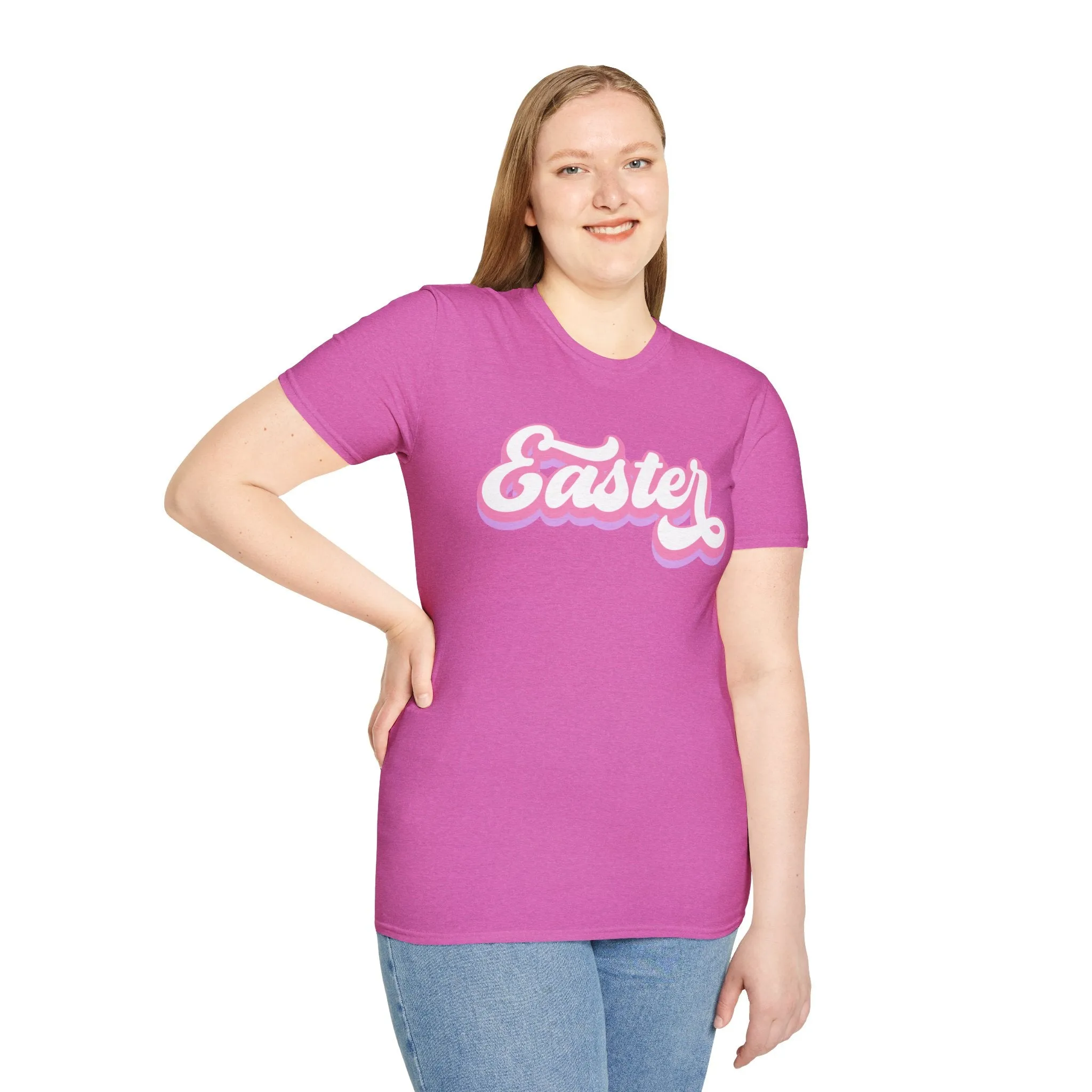 Easter Vibes Unisex Softstyle T-Shirt - Fun Seasonal Graphic Tee